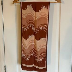 Vintage Jean D'Orly Floral scarf